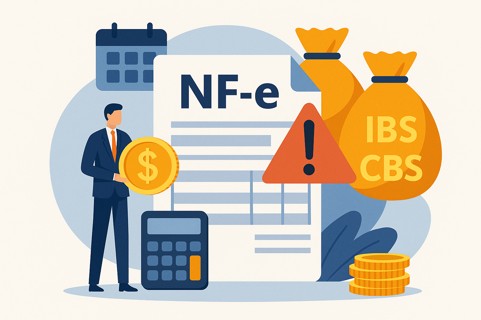 Leia mais sobre o artigo Empresas que não aderirem aos novos modelos de NF-e da Reforma Tributária podem pagar IBS e CBS antecipadamente