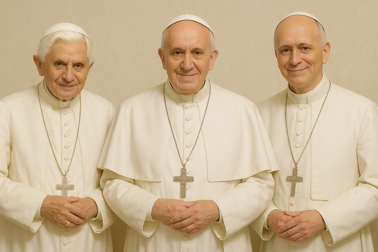 No momento, você está visualizando Bento XVI, Francisco e Leão XIV: Três Arquétipos e Uma Metamorfose no Vaticano
