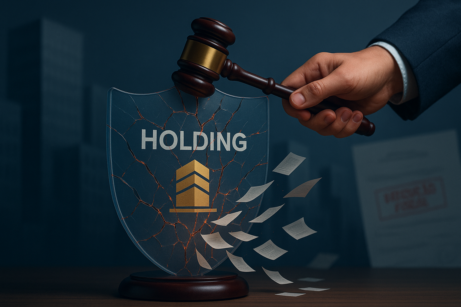 No momento, você está visualizando Desconsideração da Personalidade Jurídica: Quando a Holding Cai