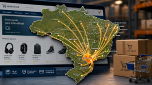 Empresário analisando o DIFAL do ICMS em venda interestadual por marketplace